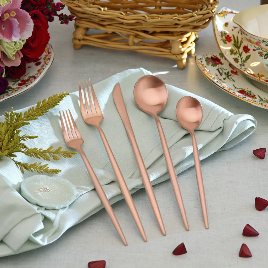 Stainless - Steel Spoon with Wood