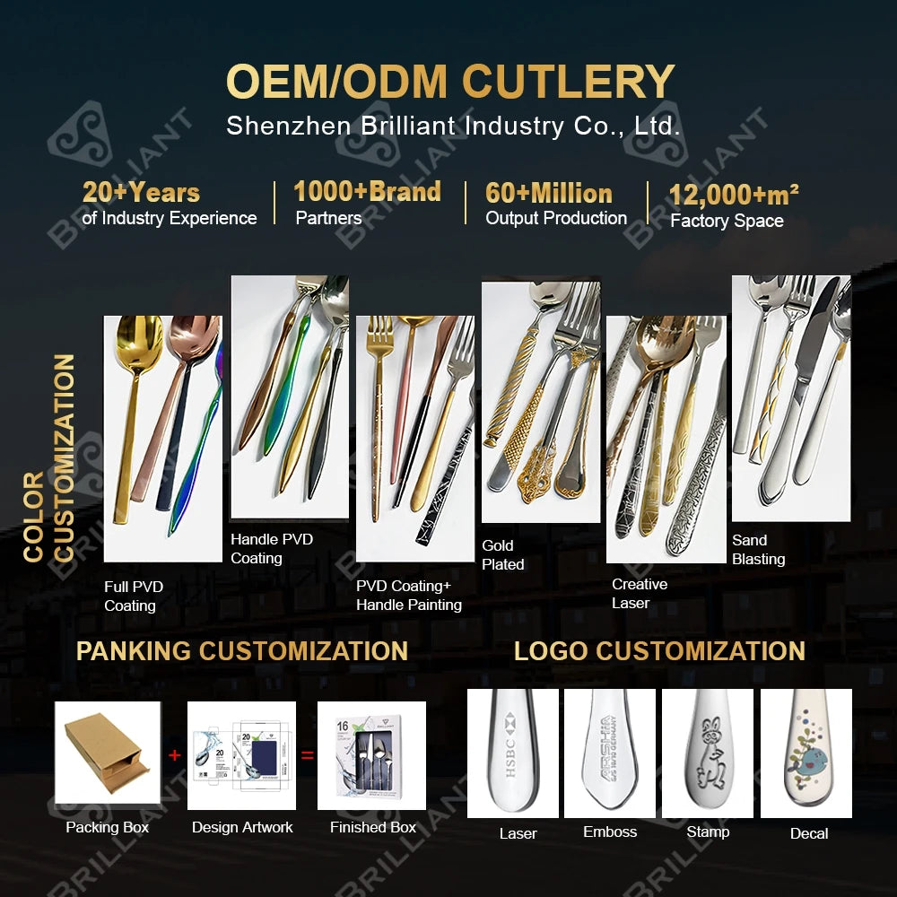 Stainless Steel Flatware Sets