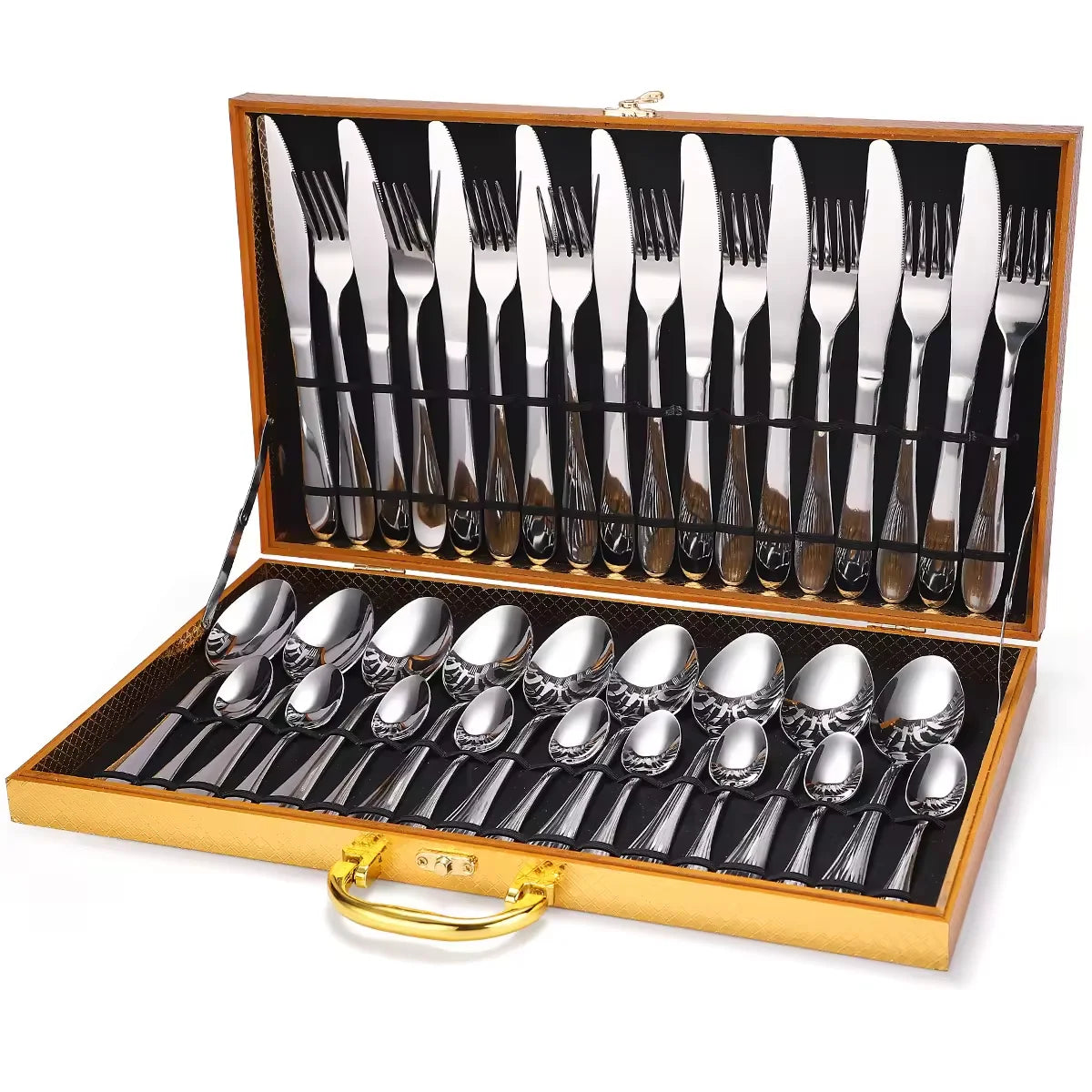 Fork Knife Set Silverware Hotel Stainless Steel