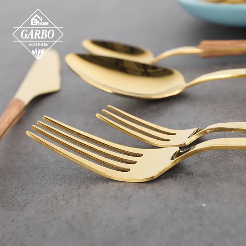 24-Piece Flatware Set Stainless Steel Cutlery Service