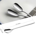 Stainless Steel Iced Teaspoon with Long Handle.Silver Tea Coffee