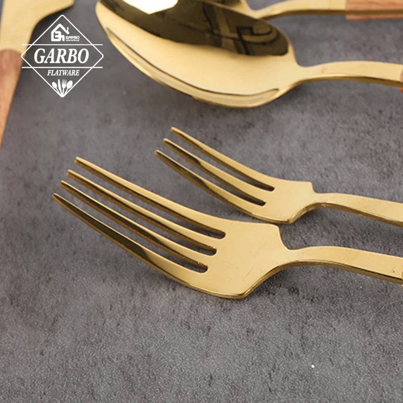 24-Piece Flatware Set Stainless Steel Cutlery Service