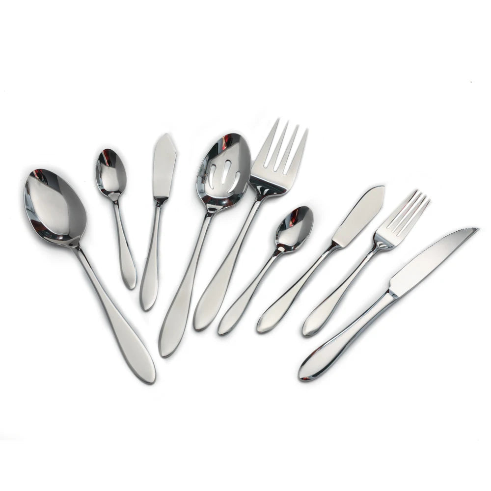 Stainless - Steel Spoon with Wood